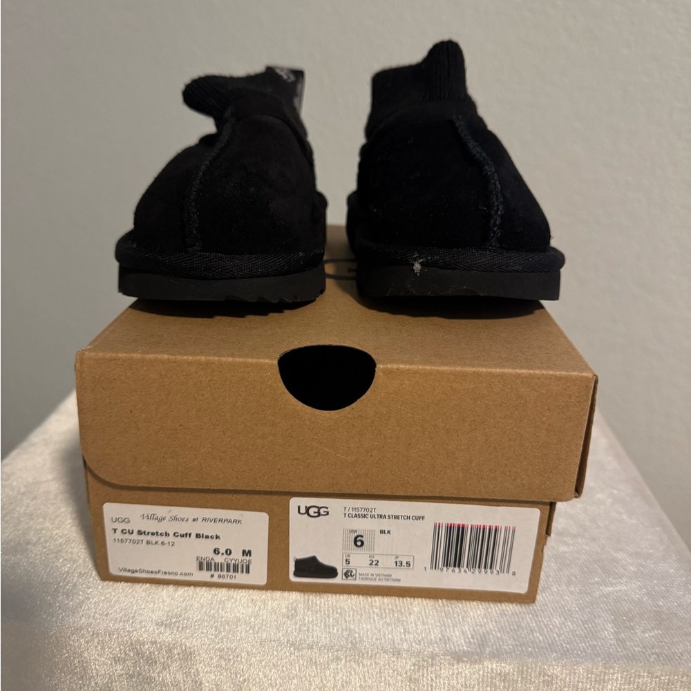 UGG Kids Black Boots